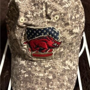Arkansas Razorbacks Camo Zephyr Ball Cap